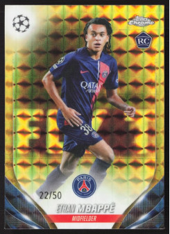 Ethan Mbappé, Card, Topps Chrome UEFA Club Competitions 2023-24, LIMIT