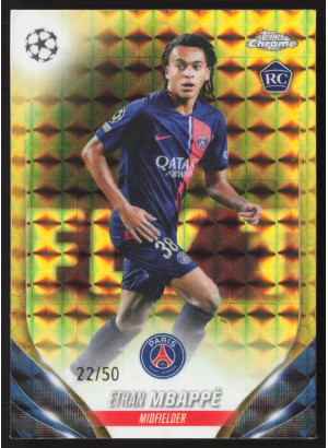Ethan Mbappé, Card, Topps Chrome UEFA Club Competitions 2023-24, LIMIT