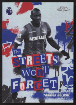 Yannick Bolasie, Kartička, 2025-26 Topps Chrome Premier League, INSERT
