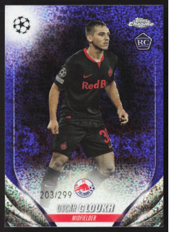 Oscar Gloukh, Kartička, Topps Chrome UEFA Club Competitions 2023-24, LIMIT