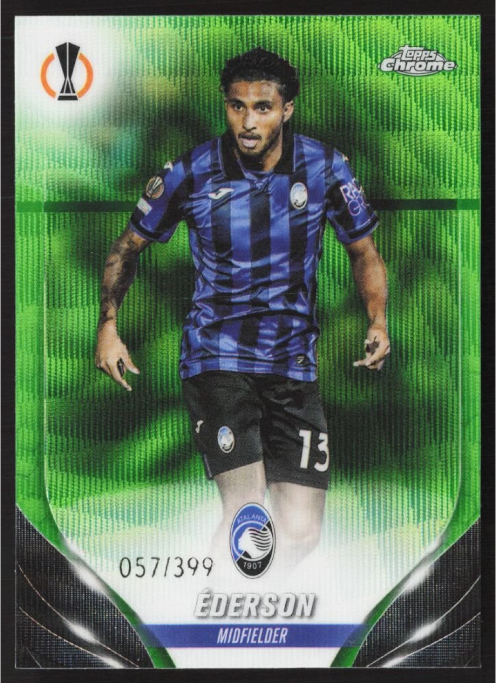 Éderson, Card, Topps Chrome UEFA Club Competitions 2023-24, LIMIT