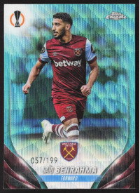 Saïd Benrahma, Kartička, Topps Chrome UEFA Club Competitions 2023-24, LIMIT