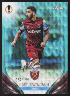 Saïd Benrahma, Card, Topps Chrome UEFA Club Competitions 2023-24, LIMIT