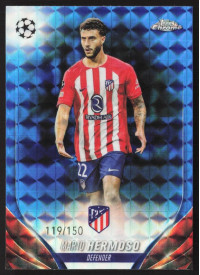 Mario Hermoso, Kartička, Topps Chrome UEFA Club Competitions 2023-24, LIMIT
