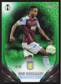 Youri Tielemans, Kartička, Topps Chrome UEFA Club Competitions 2023-24, LIMIT