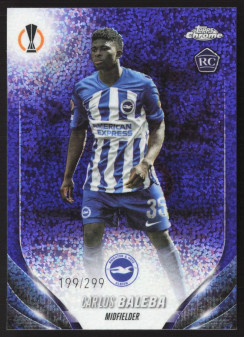 Carlos Baleba, Card, Topps Chrome UEFA Club Competitions 2023-24, LIMIT