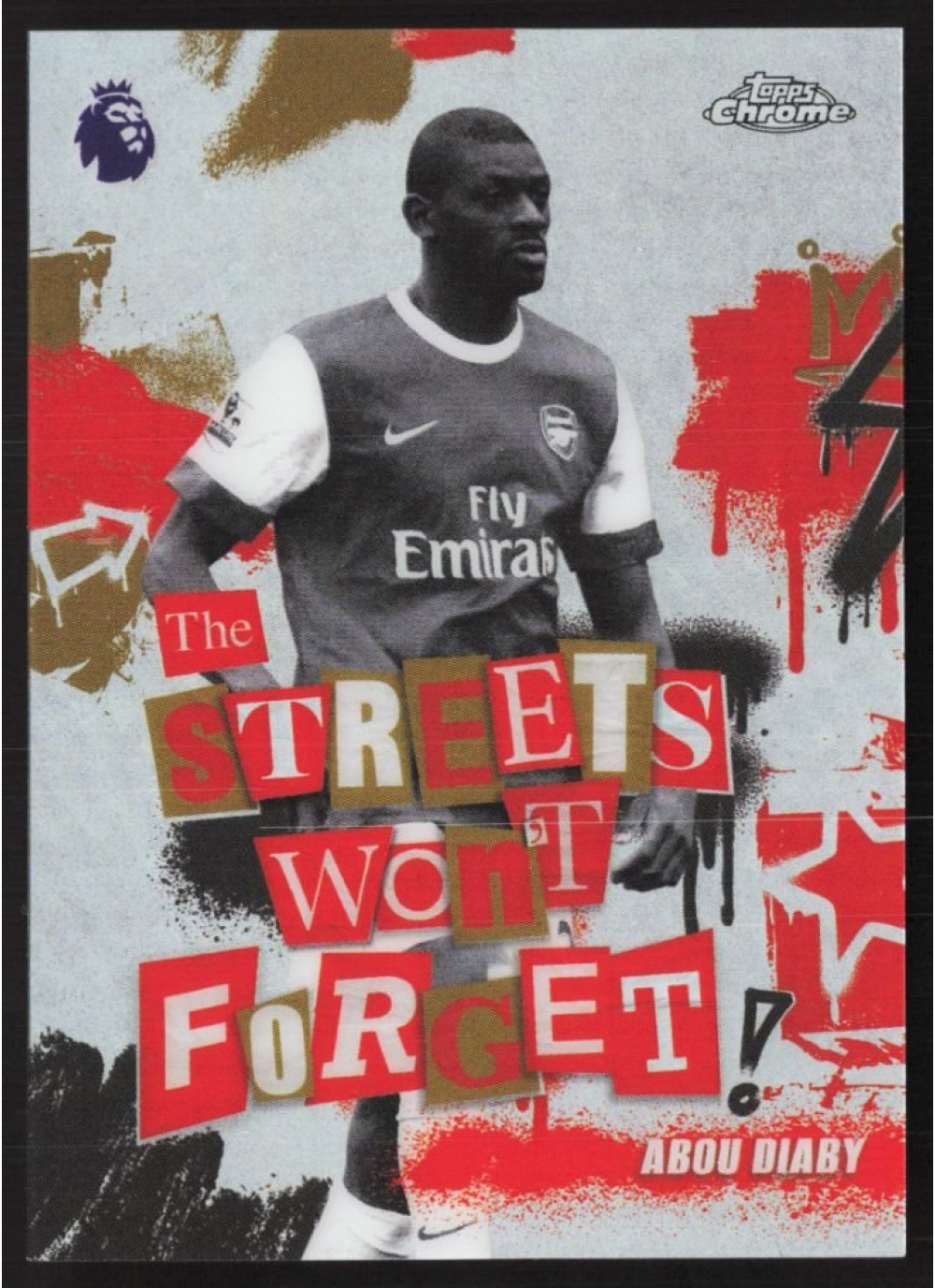 Abou Diaby, Card, 2025-26 Topps Chrome Premier League, INSERT