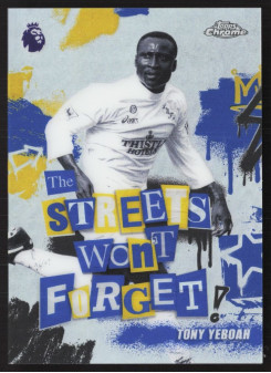 Tony Yeboah, Kartička, 2025-26 Topps Chrome Premier League, INSERT