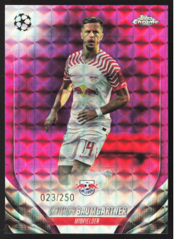 Christoph Baumgartner, Card, Topps Chrome UEFA Club Competitions 2023-24, LIMIT