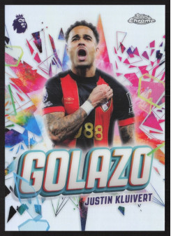 Justin Kluivert, Card, 2025-26 Topps Chrome Premier League, INSERT