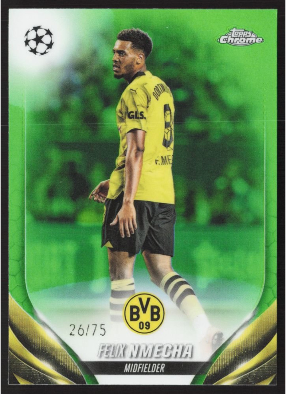 Felix Nmecha, Card, Topps Chrome UEFA Club Competitions 2023-24, LIMIT