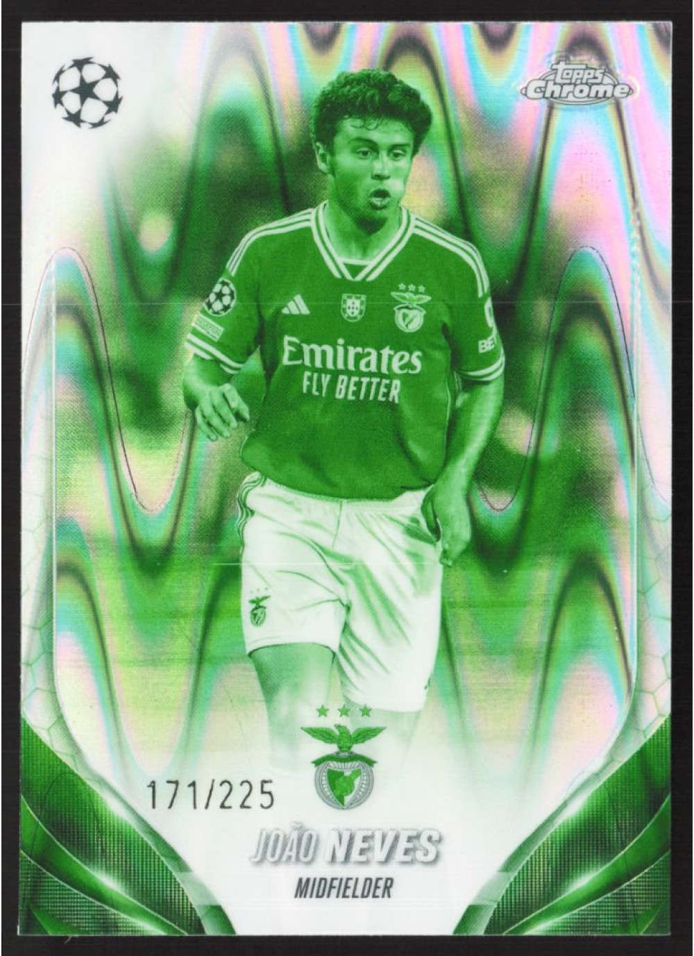 João Neves, Card, Topps Chrome UEFA Club Competitions 2023-24, LIMIT
