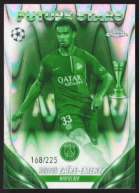 Warren Zaïre-Emery, Kartička, Topps Chrome UEFA Club Competitions 2023-24, LIMIT