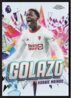 Kobbie Mainoo, Card, 2025-26 Topps Chrome Premier League, INSERT