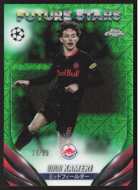 Dijon Kameri, Kartička, Topps Chrome UEFA Club Competitions 2023-24, LIMIT