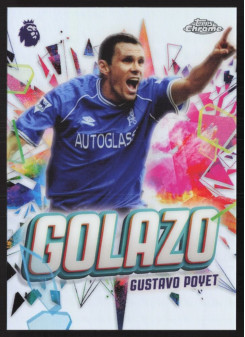 Gus Poyet, Kartička, 2025-26 Topps Chrome Premier League, INSERT
