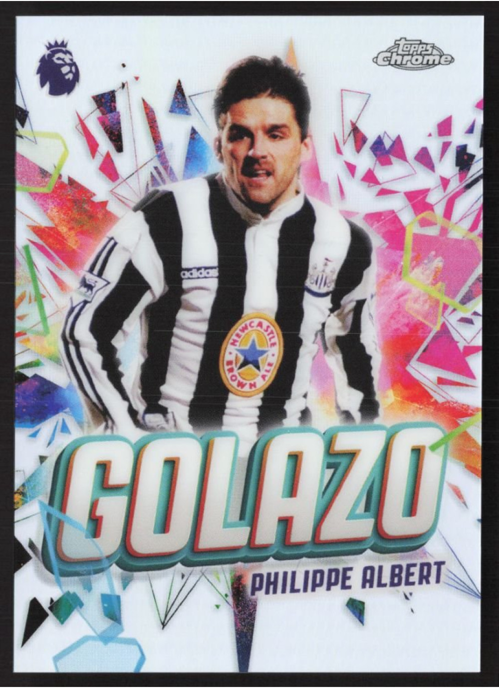 Philippe Albert, Card, 2025-26 Topps Chrome Premier League, INSERT