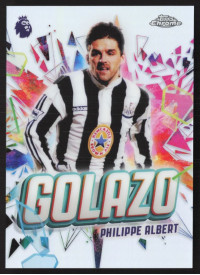Philippe Albert, Kartička, 2025-26 Topps Chrome Premier League, INSERT
