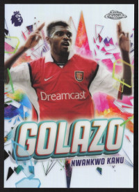 Kanu, Kartička, 2025-26 Topps Chrome Premier League, INSERT