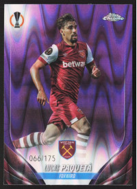 Lucas Paquetá, Kartička, Topps Chrome UEFA Club Competitions 2023-24, LIMIT