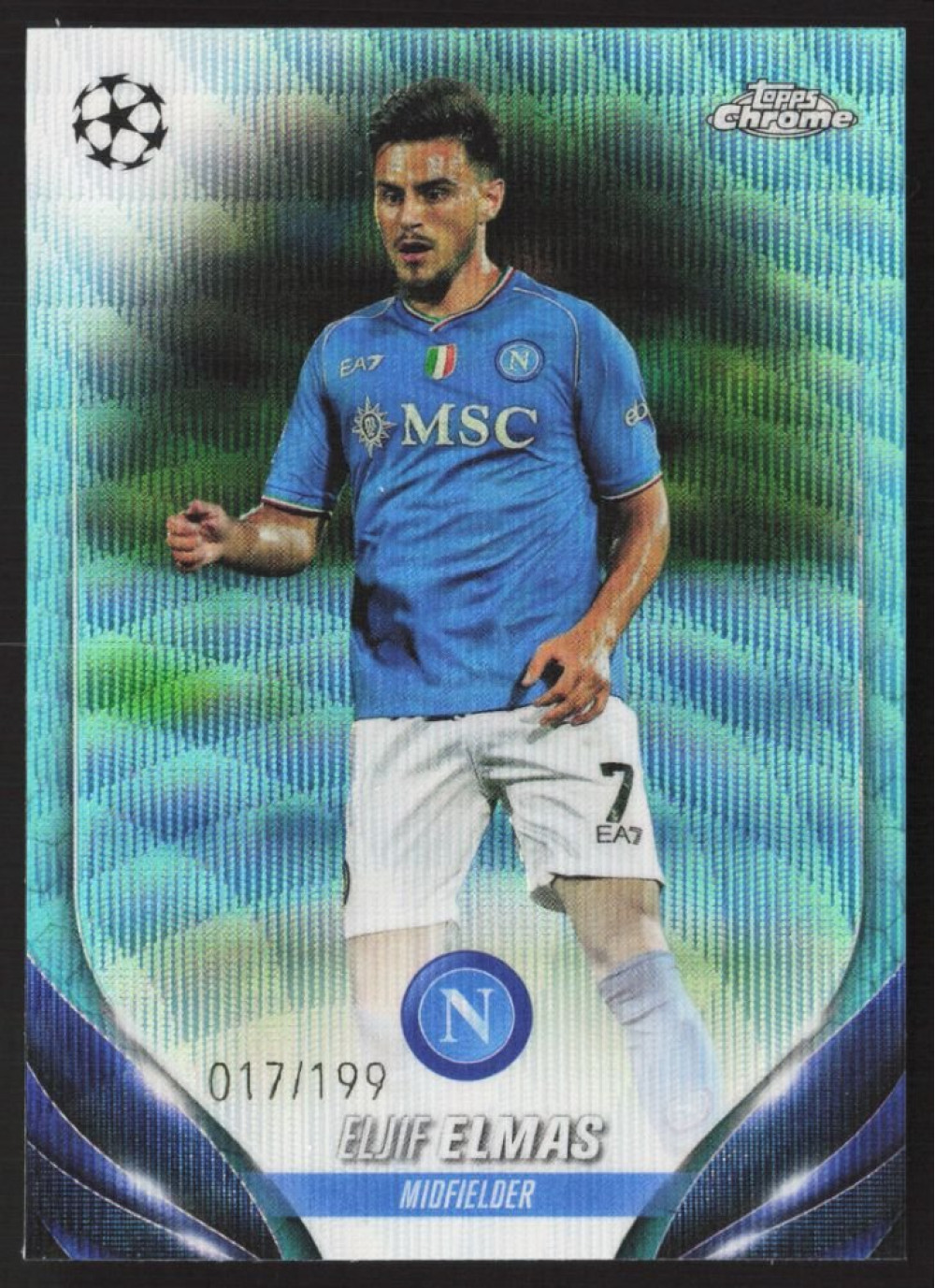 Eljif Elmas, Card, Topps Chrome UEFA Club Competitions 2023-24, LIMIT