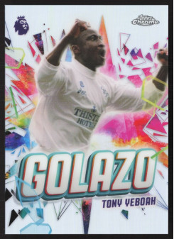 Tony Yeboah, Kartička, 2025-26 Topps Chrome Premier League, INSERT