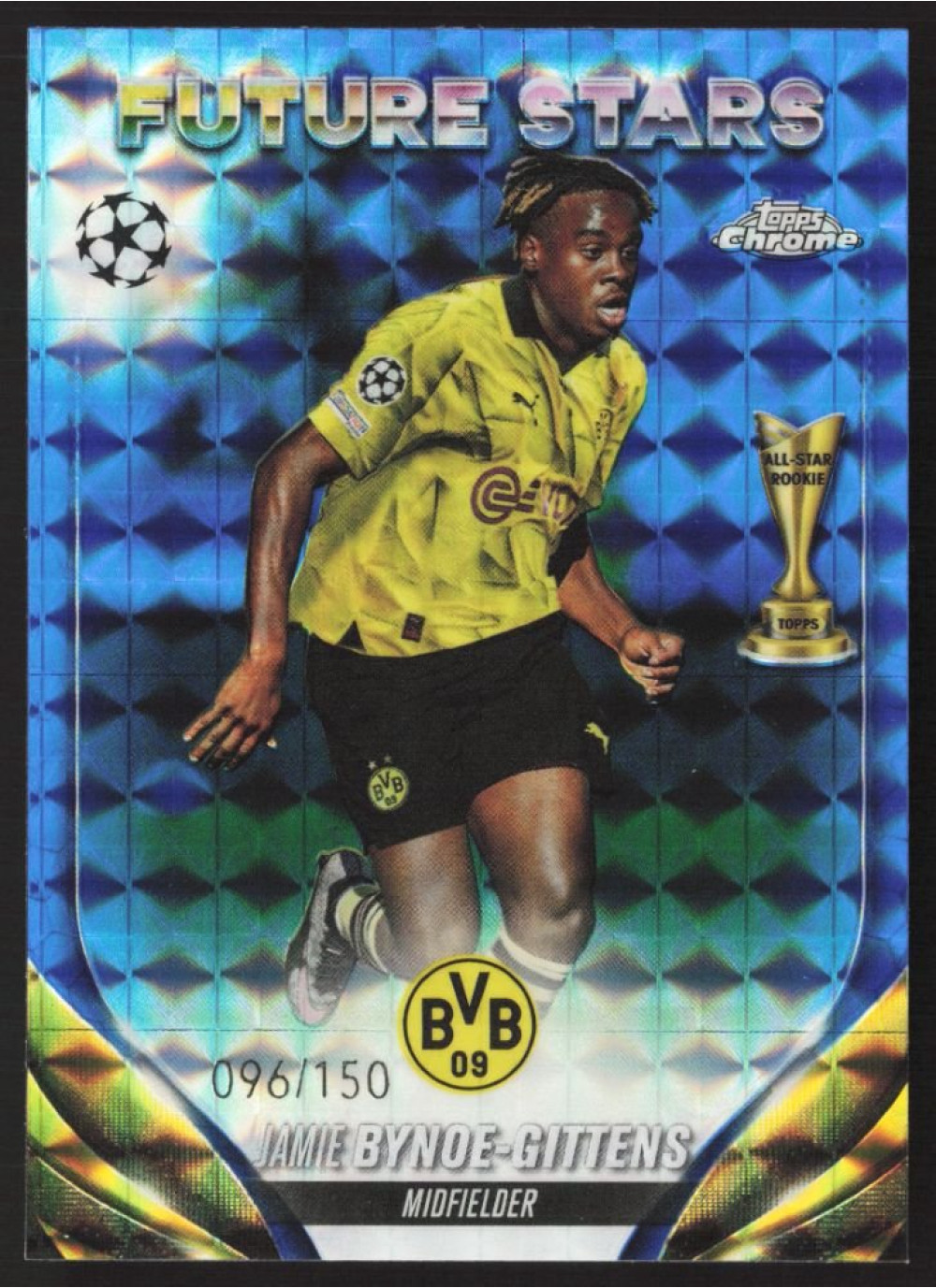 Jamie Bynoe-Gittens, Kartička, Topps Chrome UEFA Club Competitions 2023-24, LIMIT