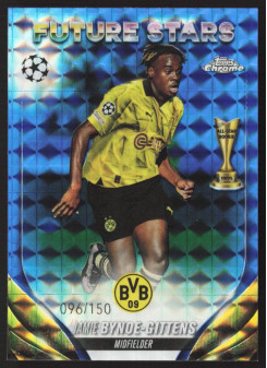 Jamie Bynoe-Gittens, Kartička, Topps Chrome UEFA Club Competitions 2023-24, LIMIT