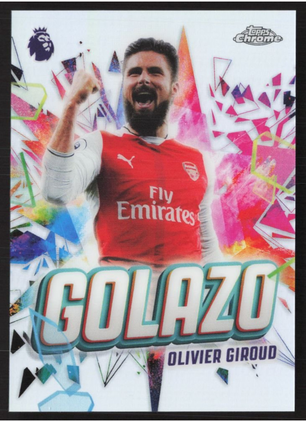 Olivier Giroud, Card, 2025-26 Topps Chrome Premier League, INSERT