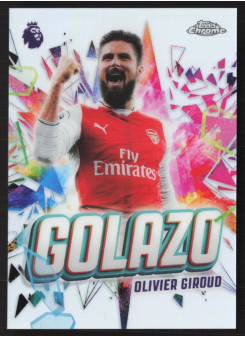 Olivier Giroud, Kartička, 2025-26 Topps Chrome Premier League, INSERT
