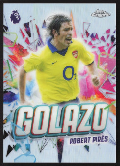Robert Pirès, Kartička, 2025-26 Topps Chrome Premier League, INSERT