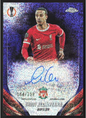 Thiago Alcântara, Card, Topps Chrome UEFA Club Competitions 2023-24, AUTOGRAPH