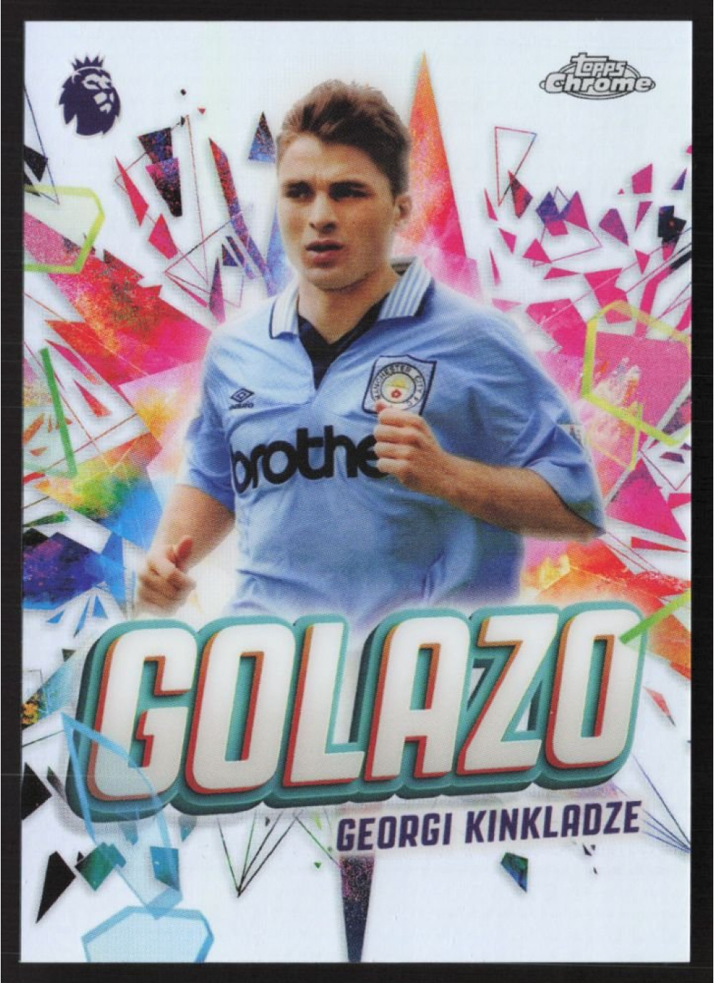 Georgi Kinkladze, Card, 2025-26 Topps Chrome Premier League, INSERT