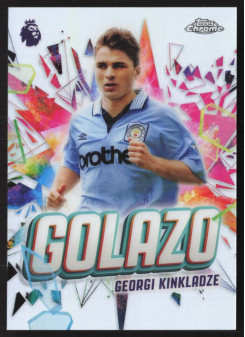 Georgi Kinkladze, Kartička, 2025-26 Topps Chrome Premier League, INSERT