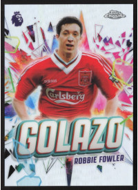 Robbie Fowler, Kartička, 2025-26 Topps Chrome Premier League, INSERT