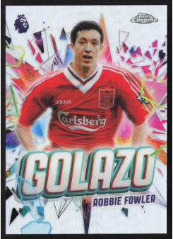 Robbie Fowler, Card, 2025-26 Topps Chrome Premier League, INSERT