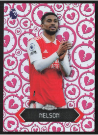 Reiss Nelson, Kartička, 2025-26 Topps Chrome Premier League, INSERT