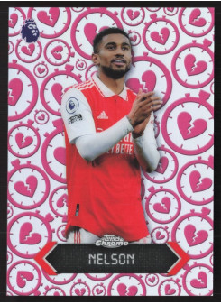 Reiss Nelson, Kartička, 2025-26 Topps Chrome Premier League, INSERT