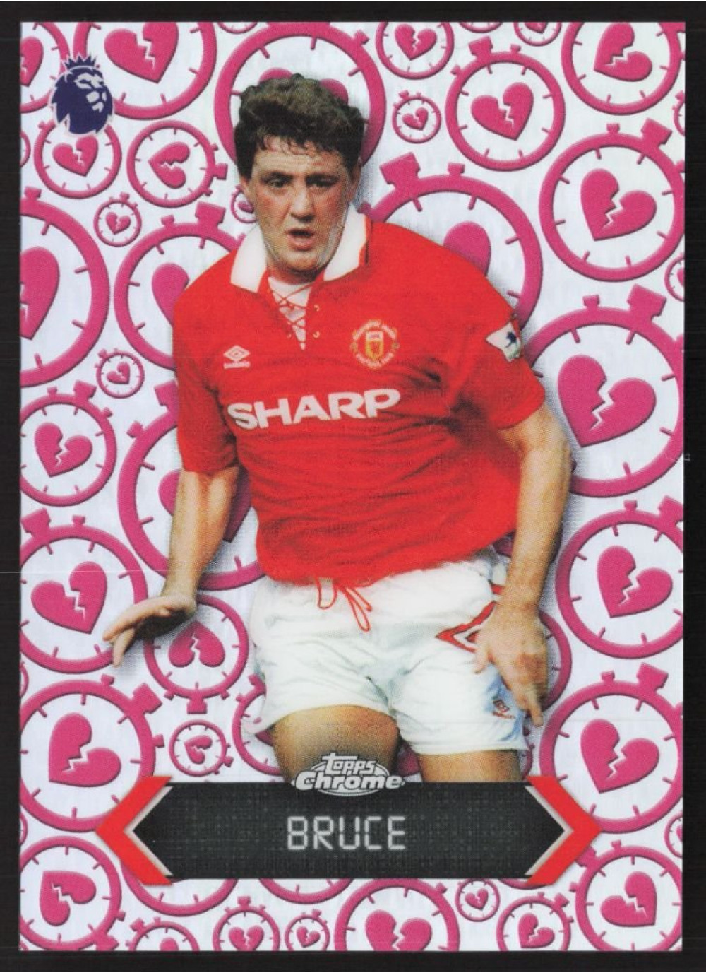 Steve Bruce, Card, 2025-26 Topps Chrome Premier League, INSERT