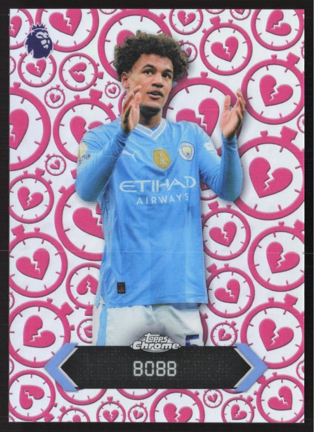 Oscar Bobb, Card, 2025-26 Topps Chrome Premier League, INSERT