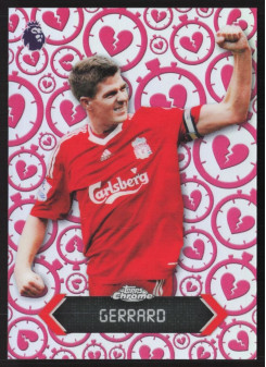 Steven Gerrard, Card, 2025-26 Topps Chrome Premier League, INSERT