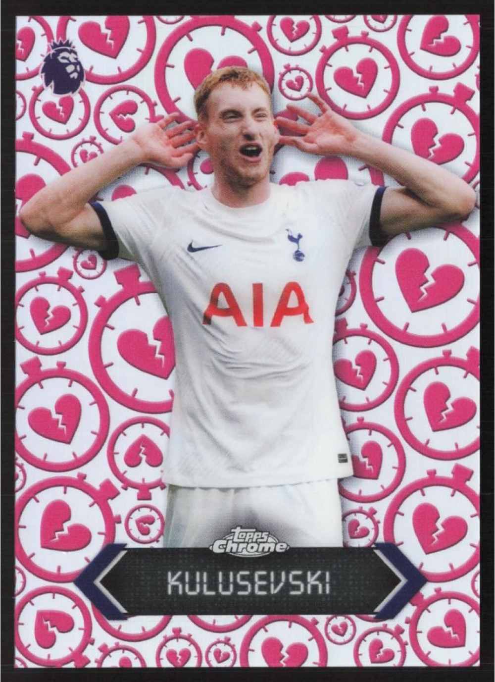Dejan Kulusevski, Card, 2025-26 Topps Chrome Premier League, INSERT