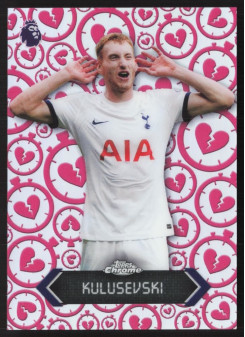 Dejan Kulusevski, Kartička, 2025-26 Topps Chrome Premier League, INSERT