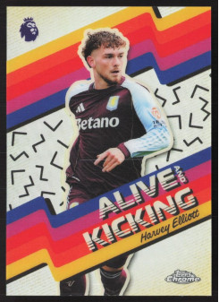 Harvey Elliott, Kartička, 2025-26 Topps Chrome Premier League, INSERT