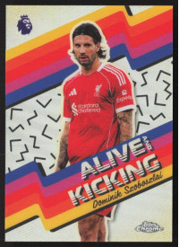 Dominik Szoboszlai, Card, 2025-26 Topps Chrome Premier League, INSERT