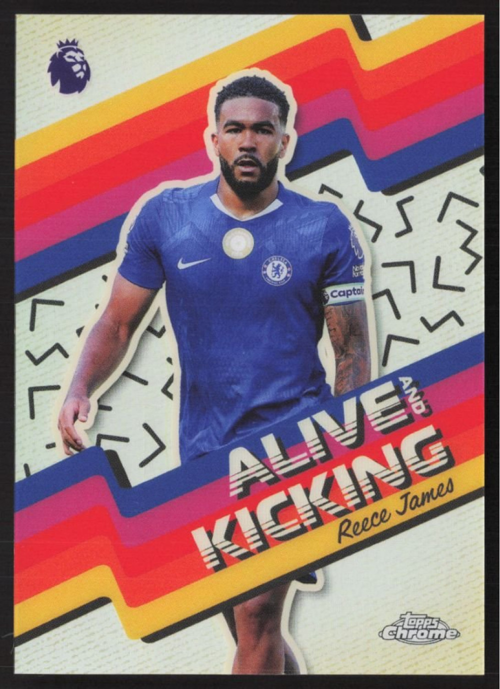 Reece James, Card, 2025-26 Topps Chrome Premier League, INSERT
