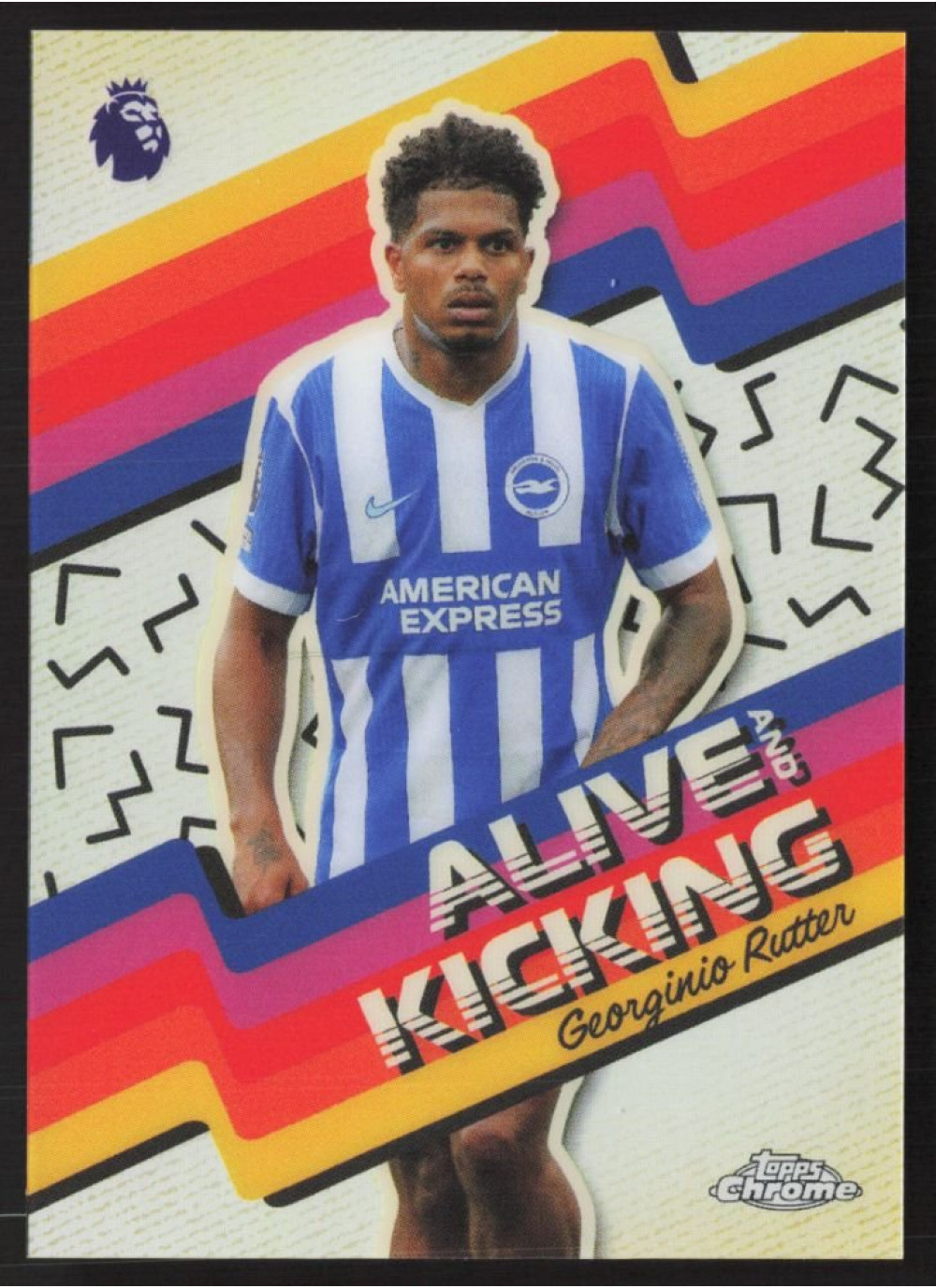 Georginio Rutter, Card, 2025-26 Topps Chrome Premier League, INSERT