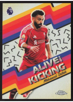 Mohamed Salah, Kartička, 2025-26 Topps Chrome Premier League, INSERT