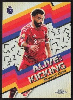 Mohamed Salah, Card, 2025-26 Topps Chrome Premier League, INSERT