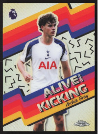 Archie Gray, Kartička, 2025-26 Topps Chrome Premier League, INSERT